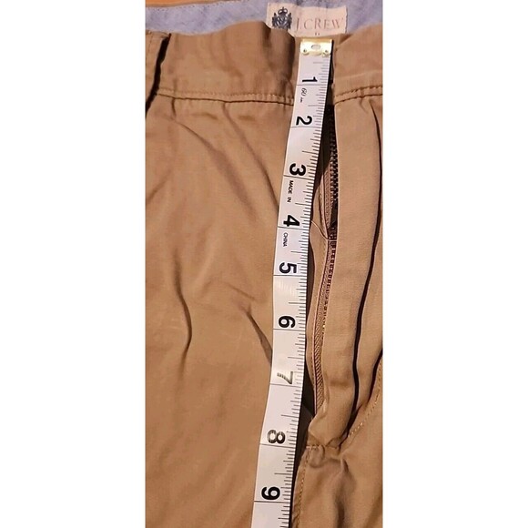 J Crew Golf Shorts Mens 36 Beige Flat Front Straight Leg  Casual - Picture 7 of 11